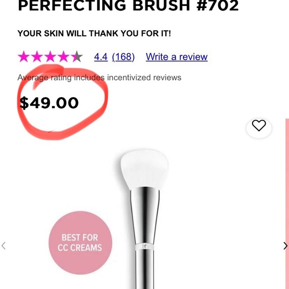 it Cosmetics Heavenly Skin Make-Up Brush - Picture 5 of 5